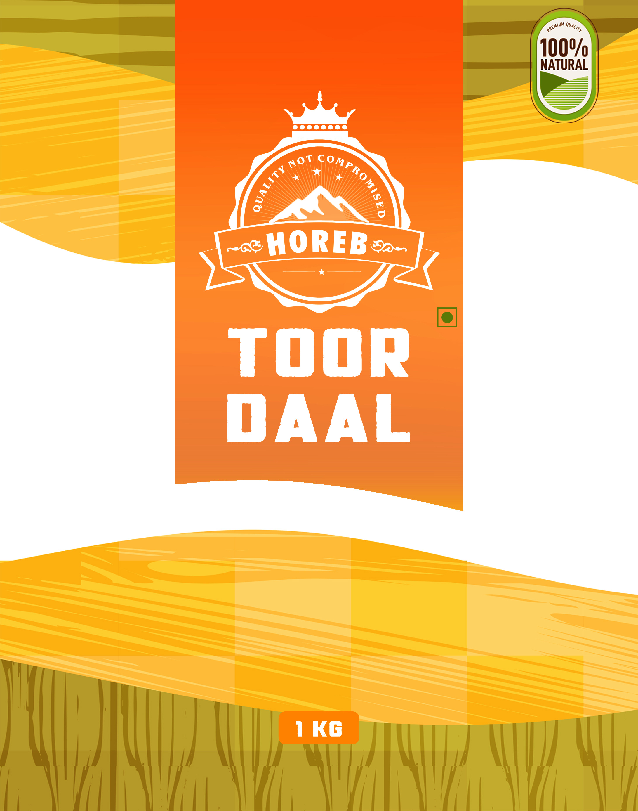 Toor Dal - Front
